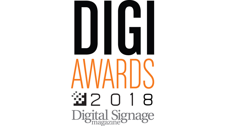 2018 DIGI Award Winners Announced – Best Digital Signage Applications and Products