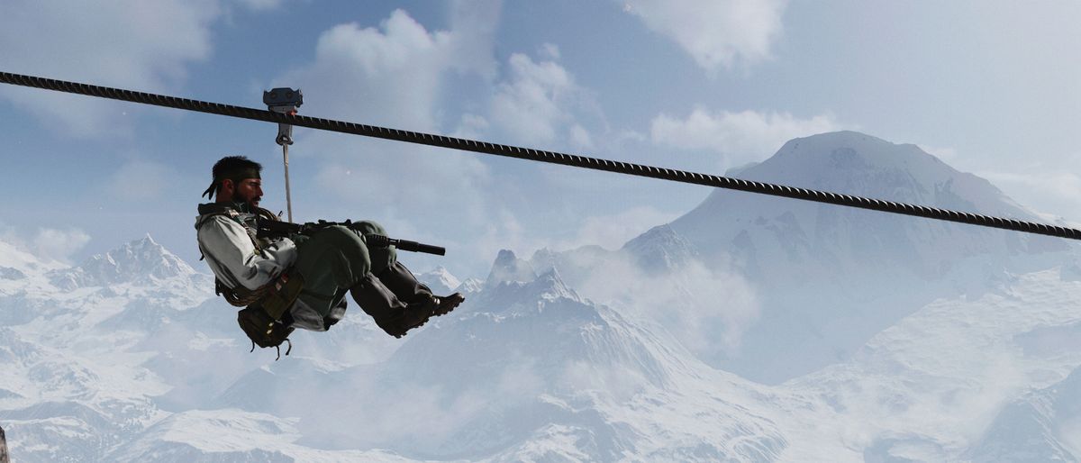 Call of Duty: Black Ops Cold War campaign zipline