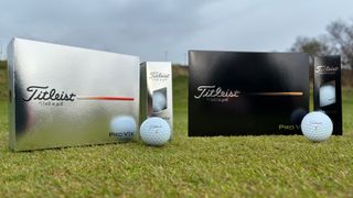 The New Titleist Pro V1 And Pro V1x Golf Balls