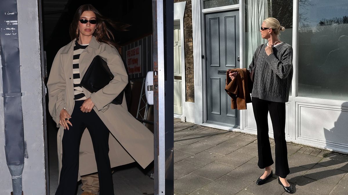 Not Skinny But Not Baggy—the Formerly Dated Pant Trend Everyone's Suddenly Wearing Again