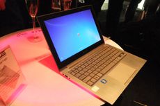 The Asus Zenbook Ultrabook.