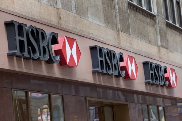 An HSBC branch in New York City.