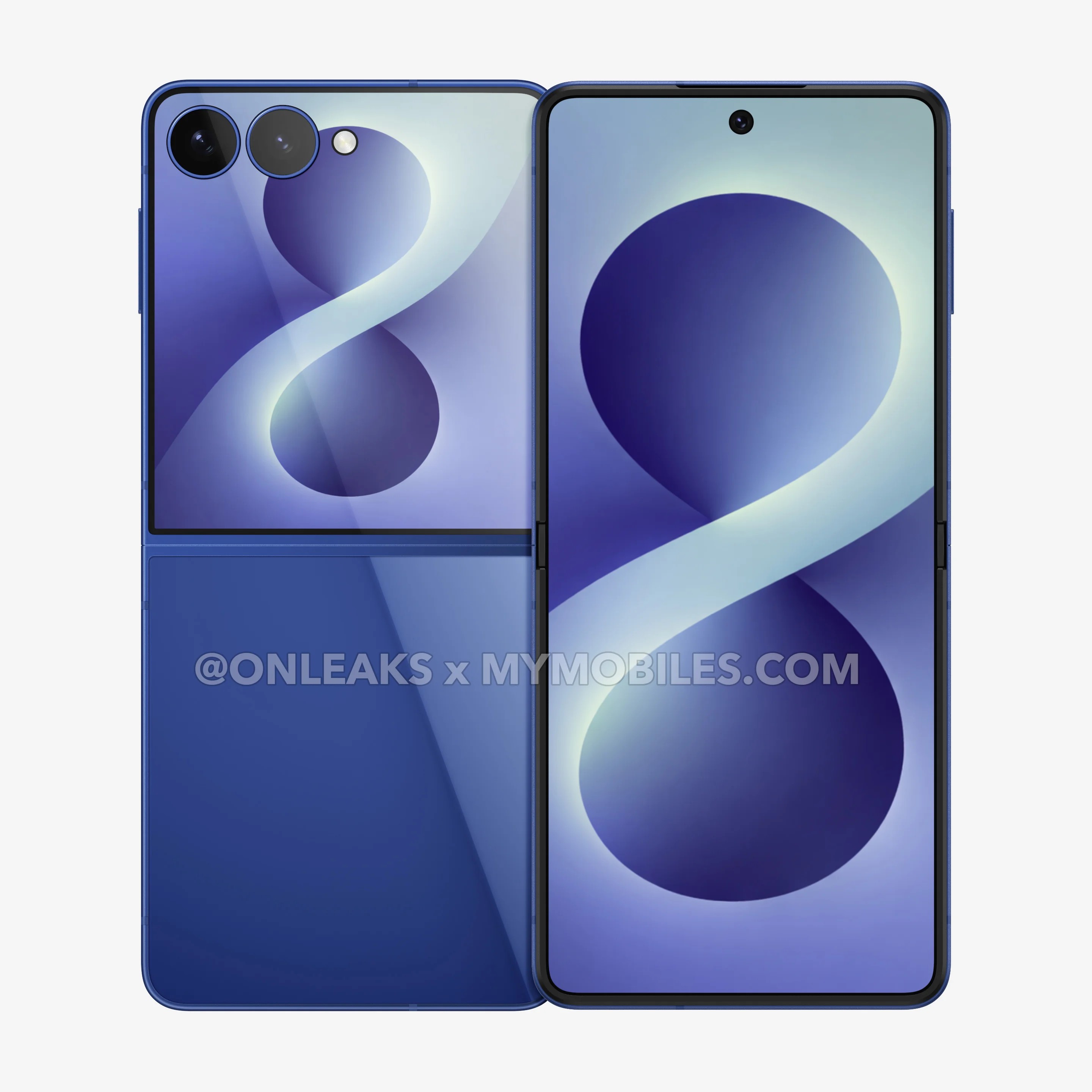 Galaxy Z Flip 8 render leaked