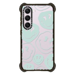 Casetify Ultra Impact Aqua Smiley color for Galaxy S23