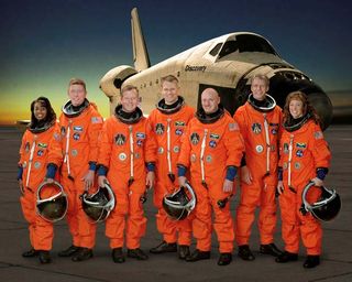 STS-121 Astronauts Train Hard for Shuttle Launch