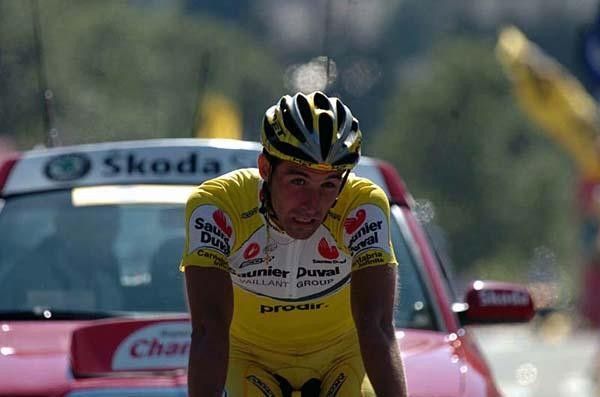 De La Fuente got third today, the same place he finished in the overall mountains classification in the last Tour