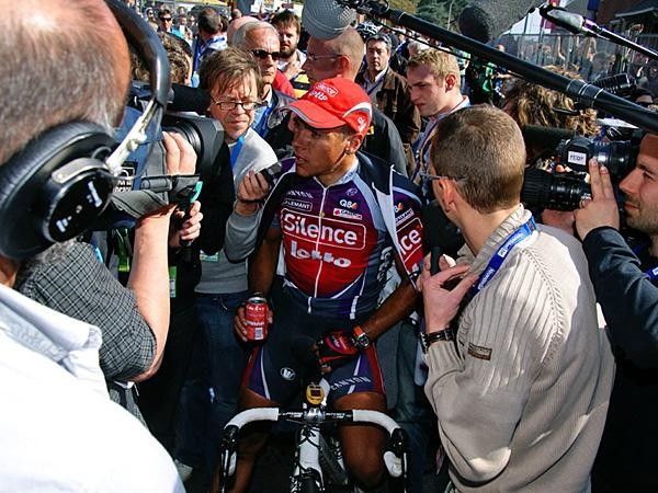 Philippe Gilbert (Silence-Lotto) did better than expected.