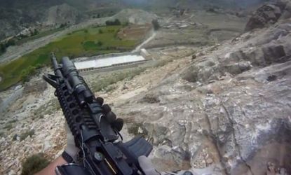 U.S. soldier and YouTube user Funker530 gives viewers a first hand perspective into a shootout in the hills of Afghanistan.