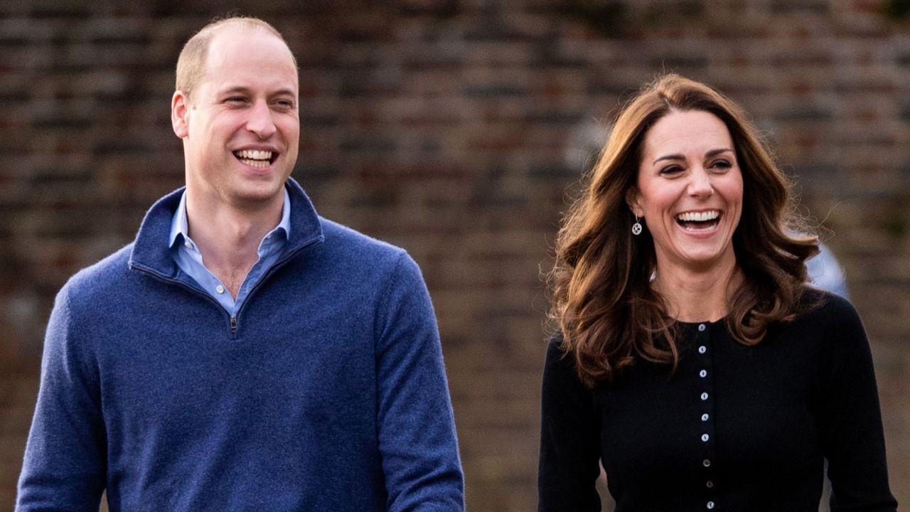 Prince William and Kate Middleton host a Christmas party for the families of military personnel deployed in Cyprus