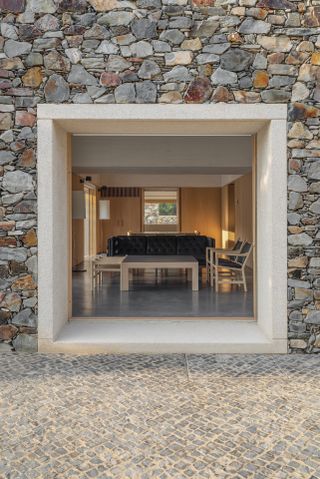 stone house by tunon architects