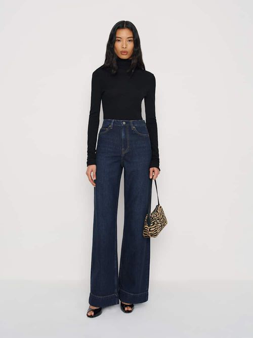 Cary High Rise Slouchy Wide Leg Jeans