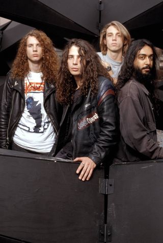The short-lived Soundgarden line-up with Jason Everman (ex-Nirvana) on bass