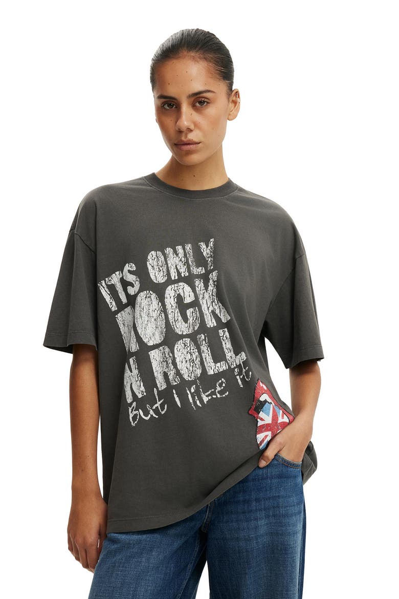 The Lcn Music Boxy Graphic Tee
