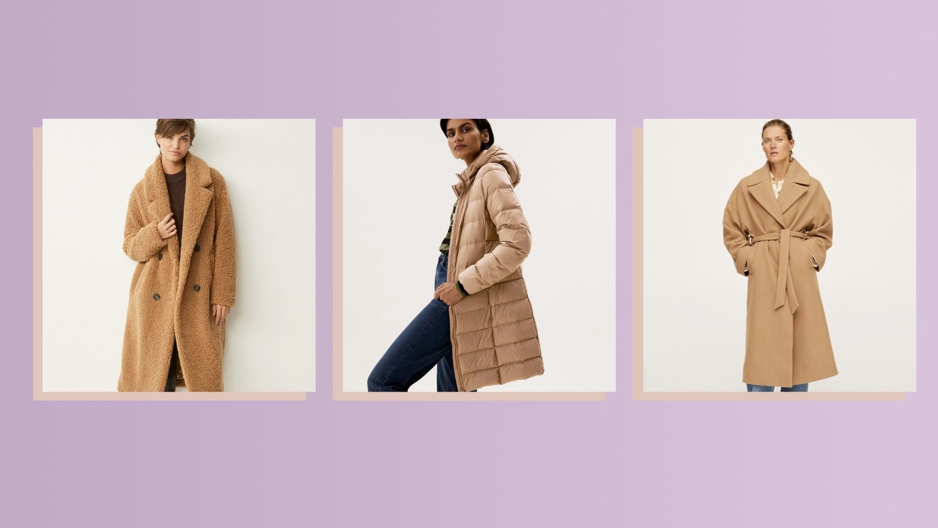 affordable camel coat