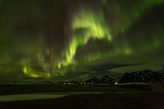 It’s very easy to overexpose an image when a magnetic storm occurs overhead. Image: Jamie Carter