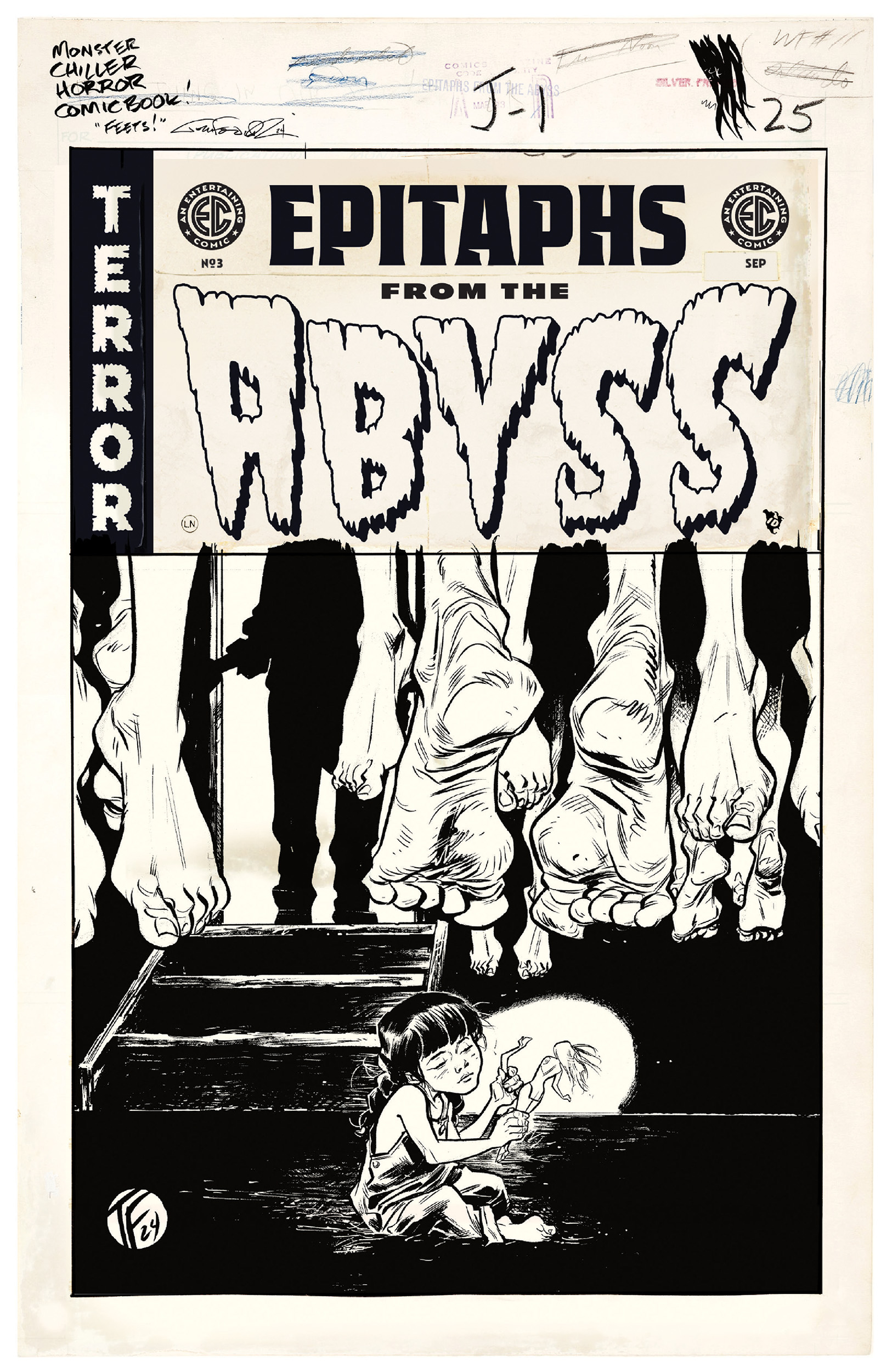 Cover for Epitaphs from the Abyss #3.