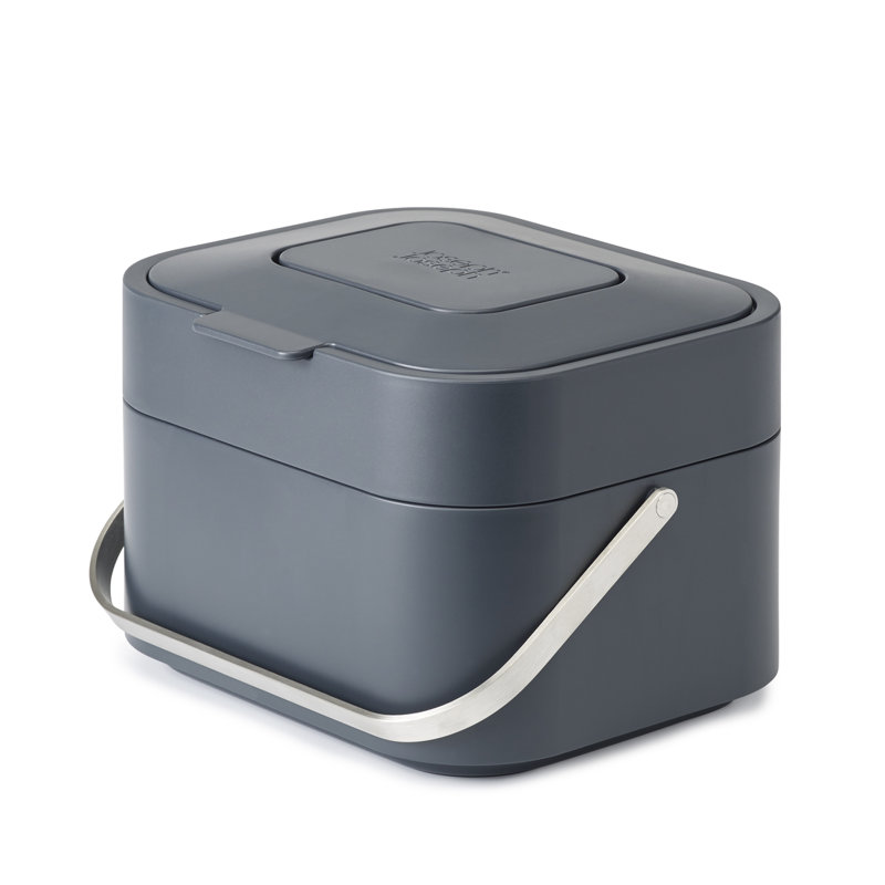 Joseph Joseph Stack Food Waste Compost Bin With Odor Filter (1 Gallon Capacity) &amp;amp; Reviews | Wayfair