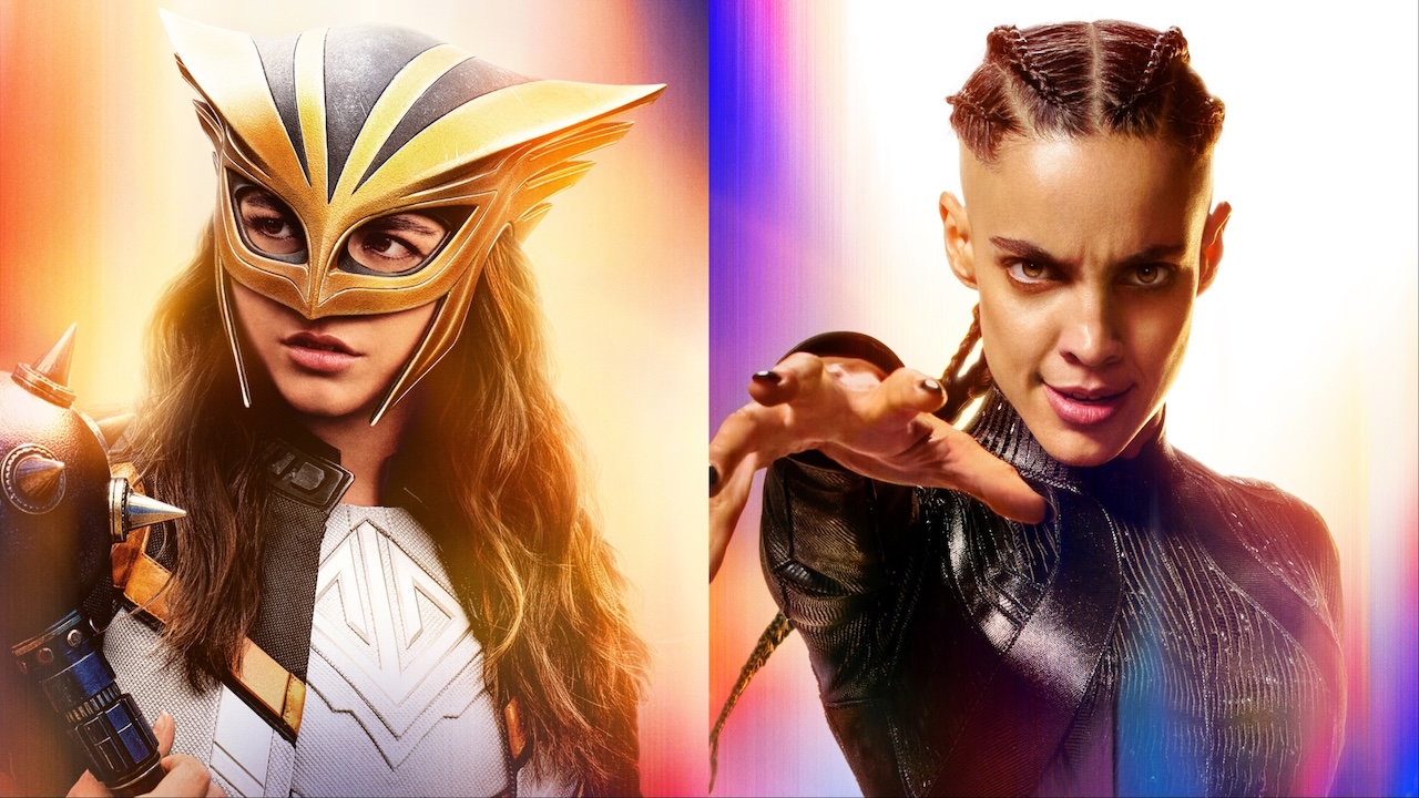 Isabela Merced's Hawgirl and María Gabriela de Faría' Engineer