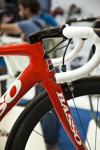Slam that stem. Italian brand Basso's new Diamante bike.