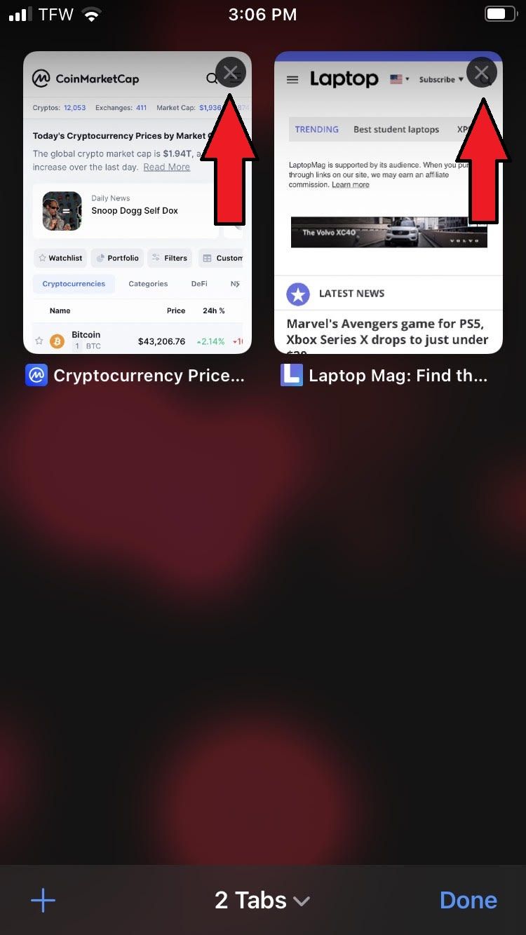 How to change Safari background on iPhone Laptop Mag