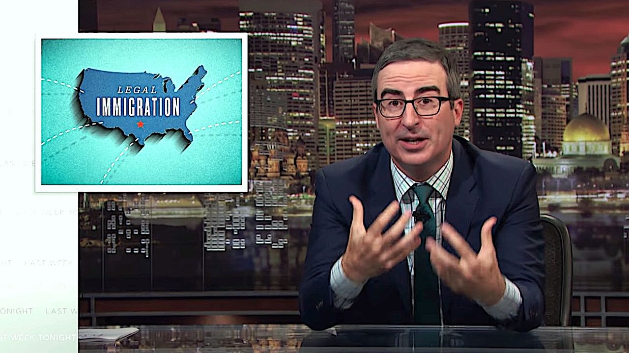 John Oliver explains America&amp;#039;s immigration system