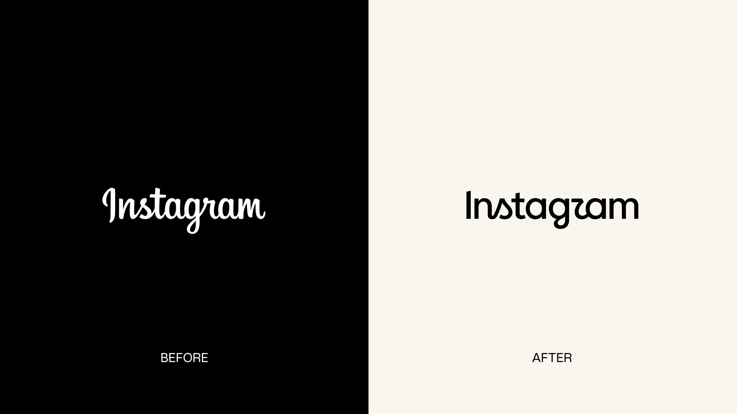  Tell us what you think about the new Instagram wordmark 
