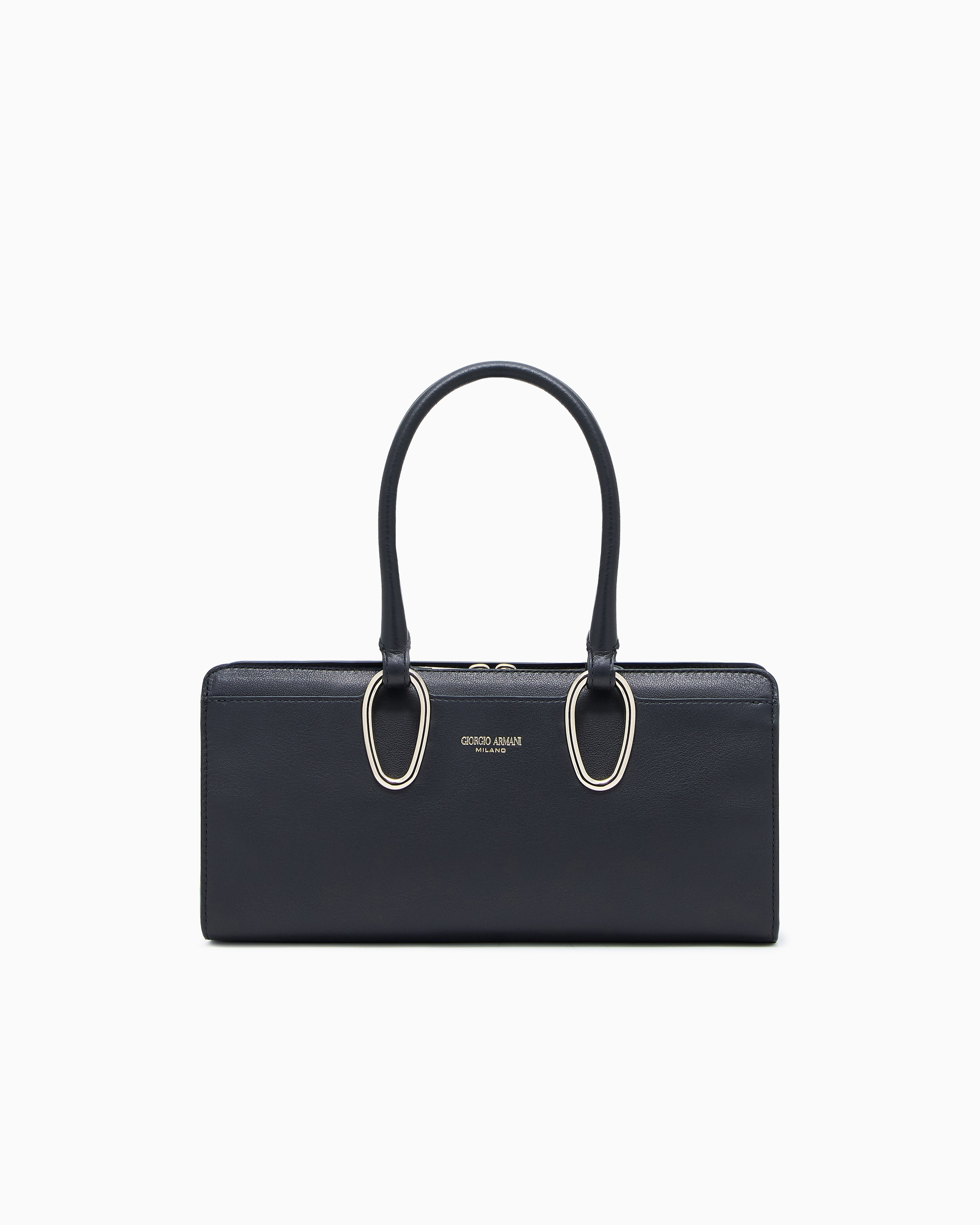 Giorgio Armani, Leather Bauletto bag