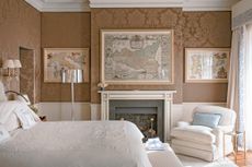 A bedroom design by Nina Campbell