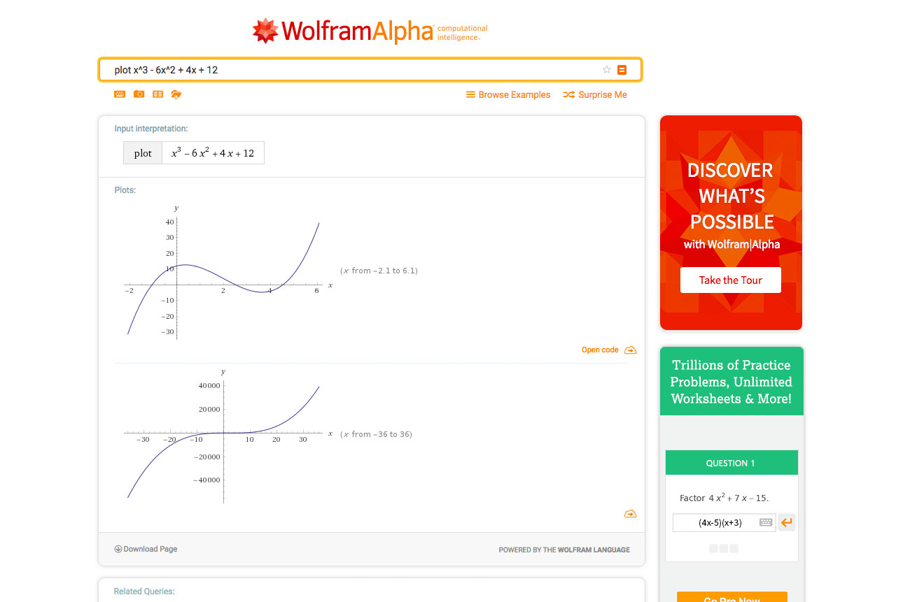 wolframalpha integration