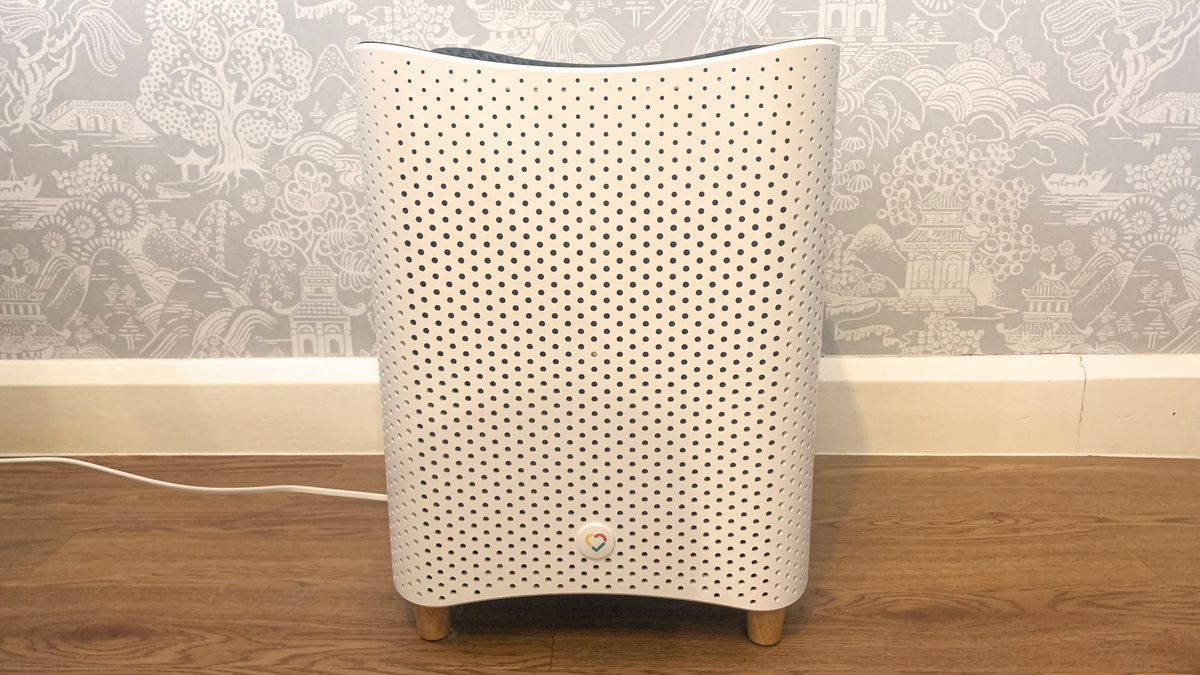 Mila Air Purifier being tested in writer&#039;s home