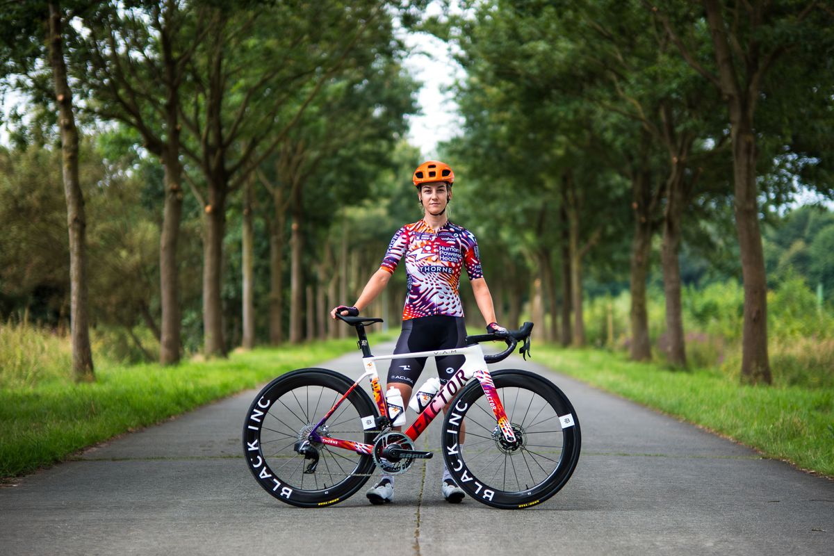 Human Powered Health merge women’s fashion and bike racing for changeout gear at Tour de France Femmes