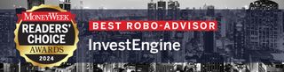 MoneyWeek Readers' Choice Awards Best Robo-Advisor InvestEngine