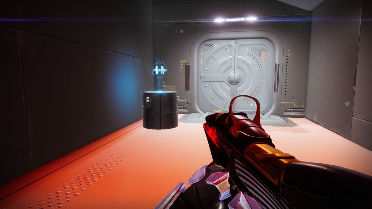 Destiny 2 Revision Zero catalyst - cipher console in Perdition