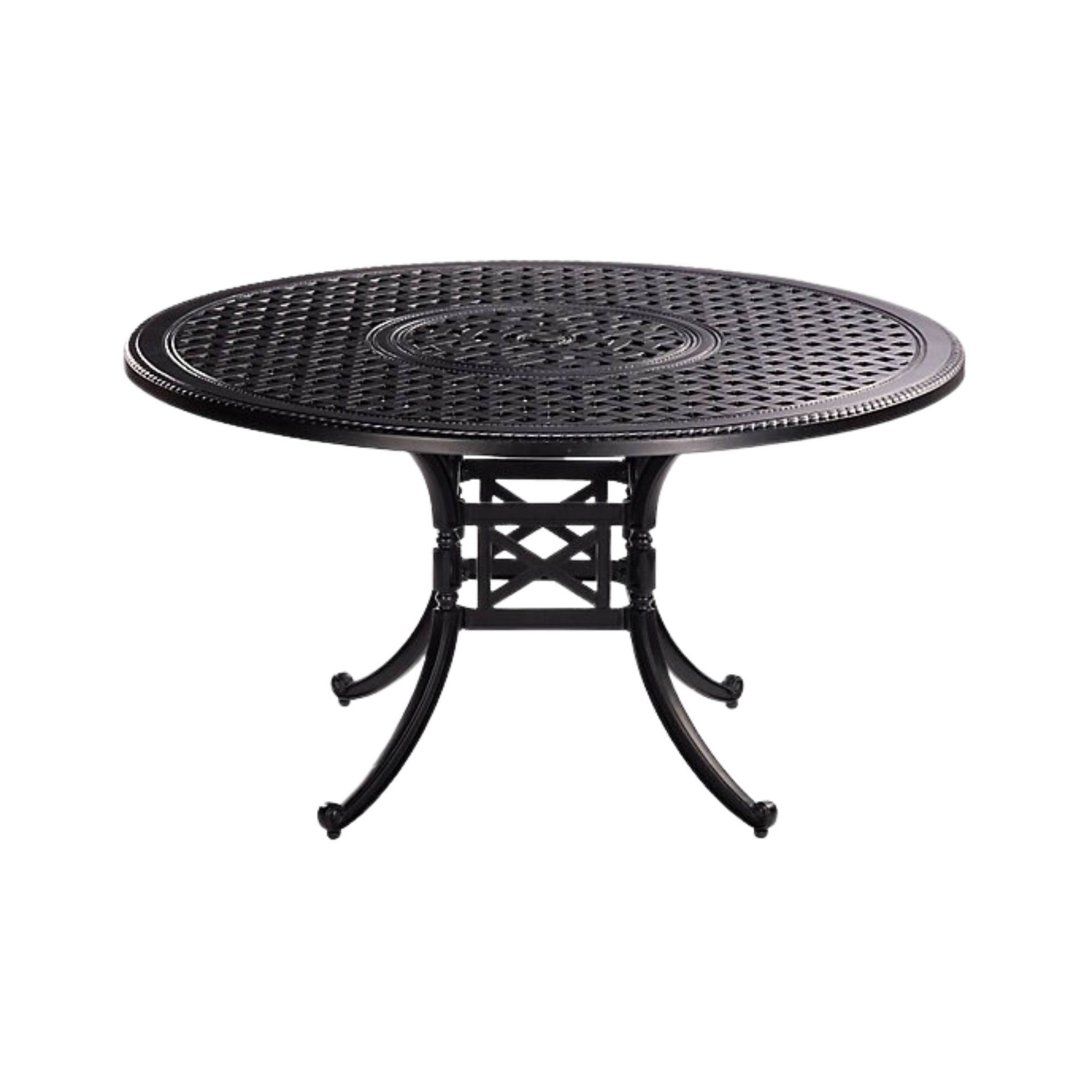 a round dining table
