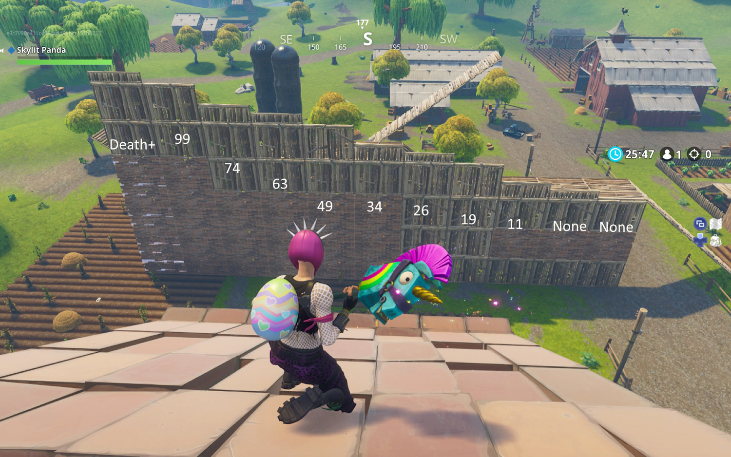 Fall Damage Experiment