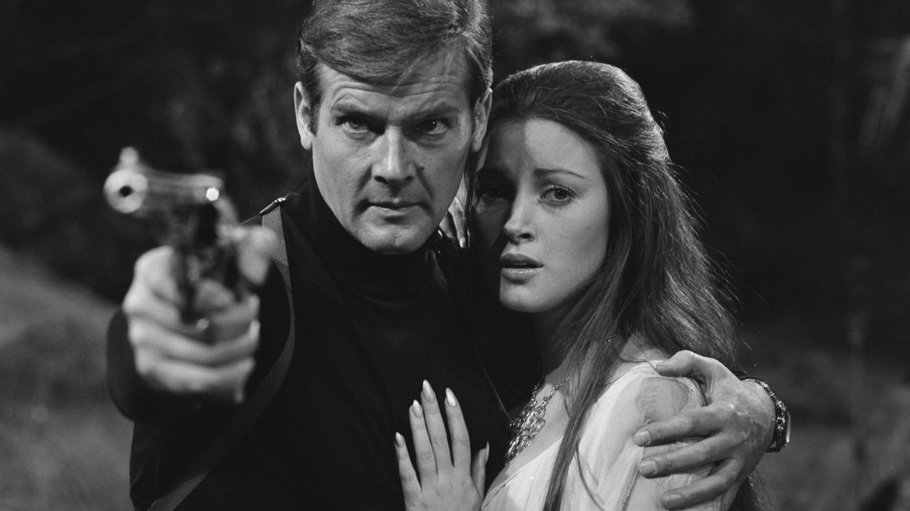 Roger Moore in Live and Let Die