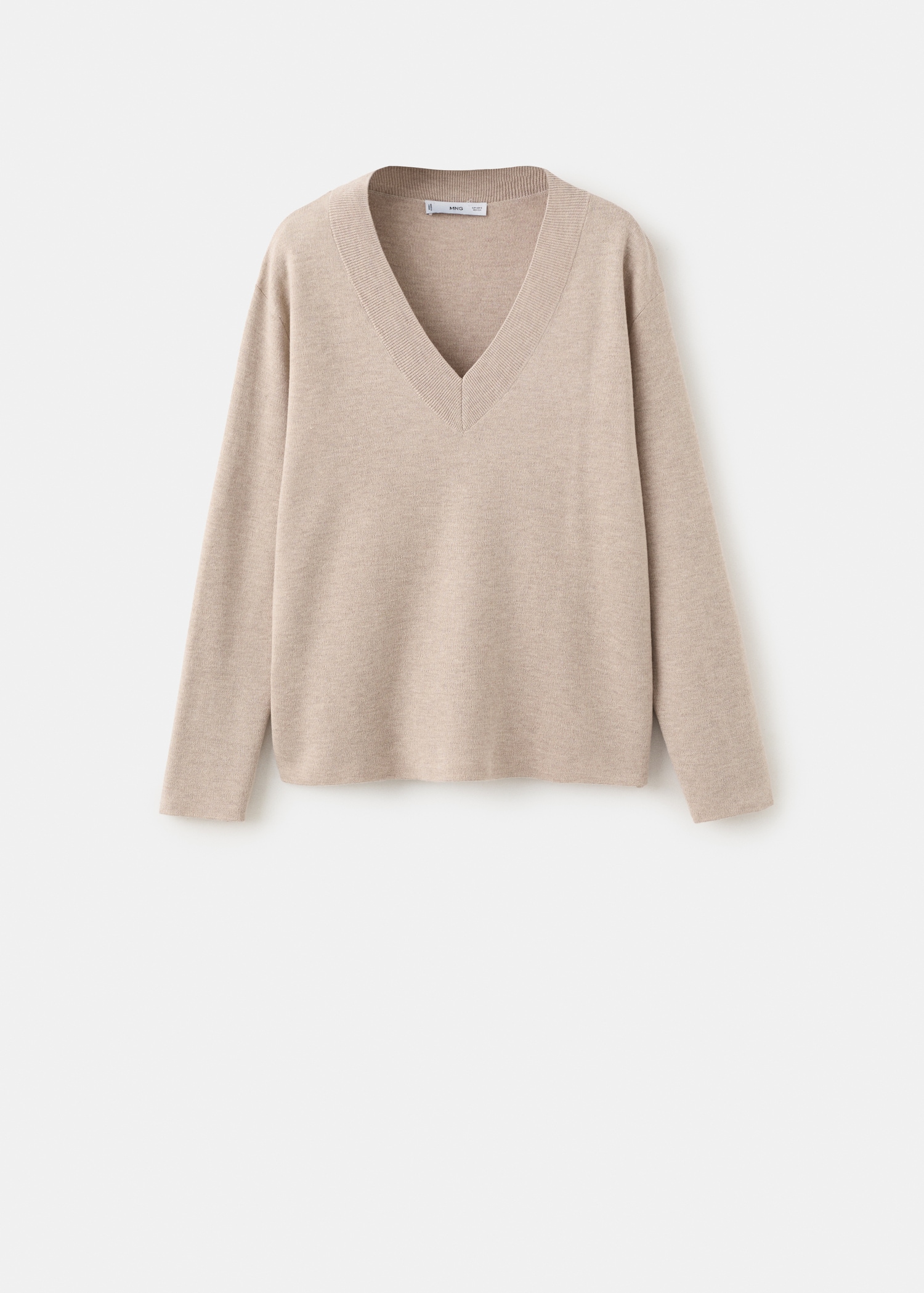 V-Neck Knit Sweater - Women | Mango Usa