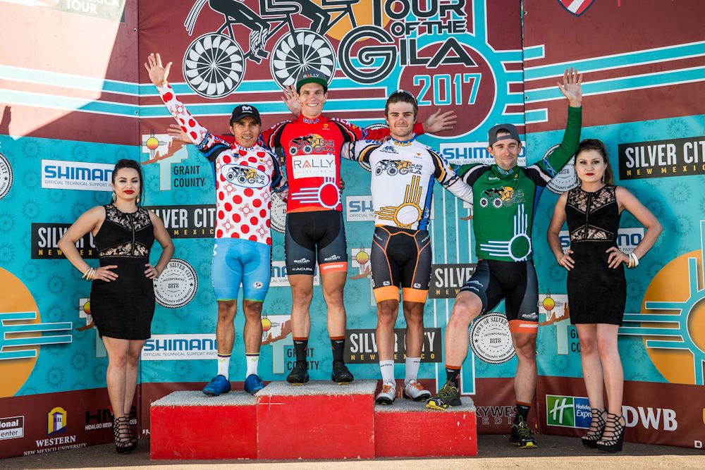 The jersey leaders going into the final stage.