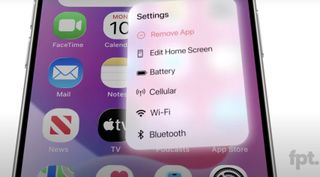 Front Page Tech mockup of the iOS 19 redesign