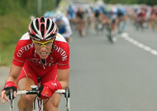 On the attack on stage 8 of the 2008 Tour de France