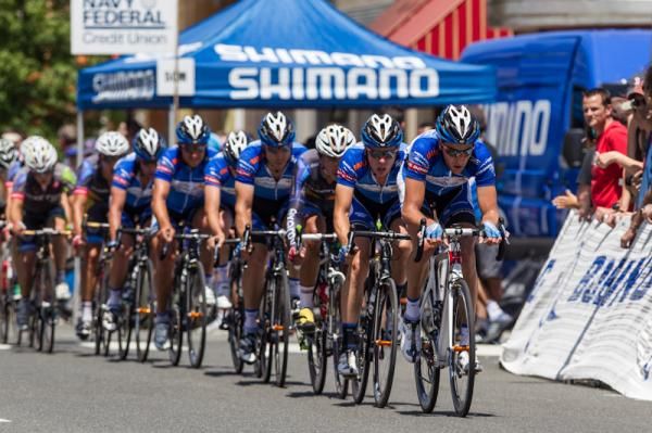 Adrian Hegivary (UnitedHealthcare) pulled for many laps to keep things organized.