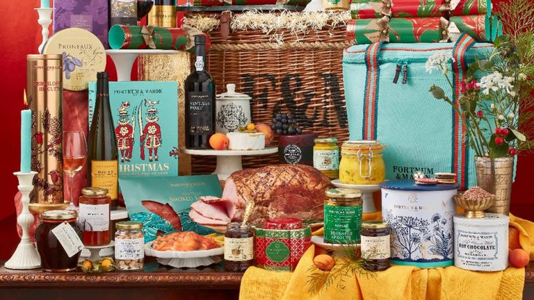 Christmas hampers from Fortnum & Mason