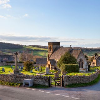 Snowshill village in Gloucestershire