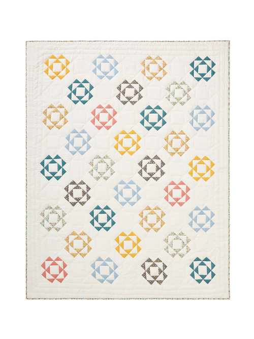 Misha & Puff Patchwork Triangle Quilt & Shams