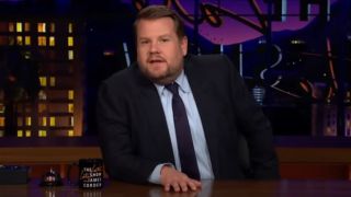 James Corden on The Late Late Show.