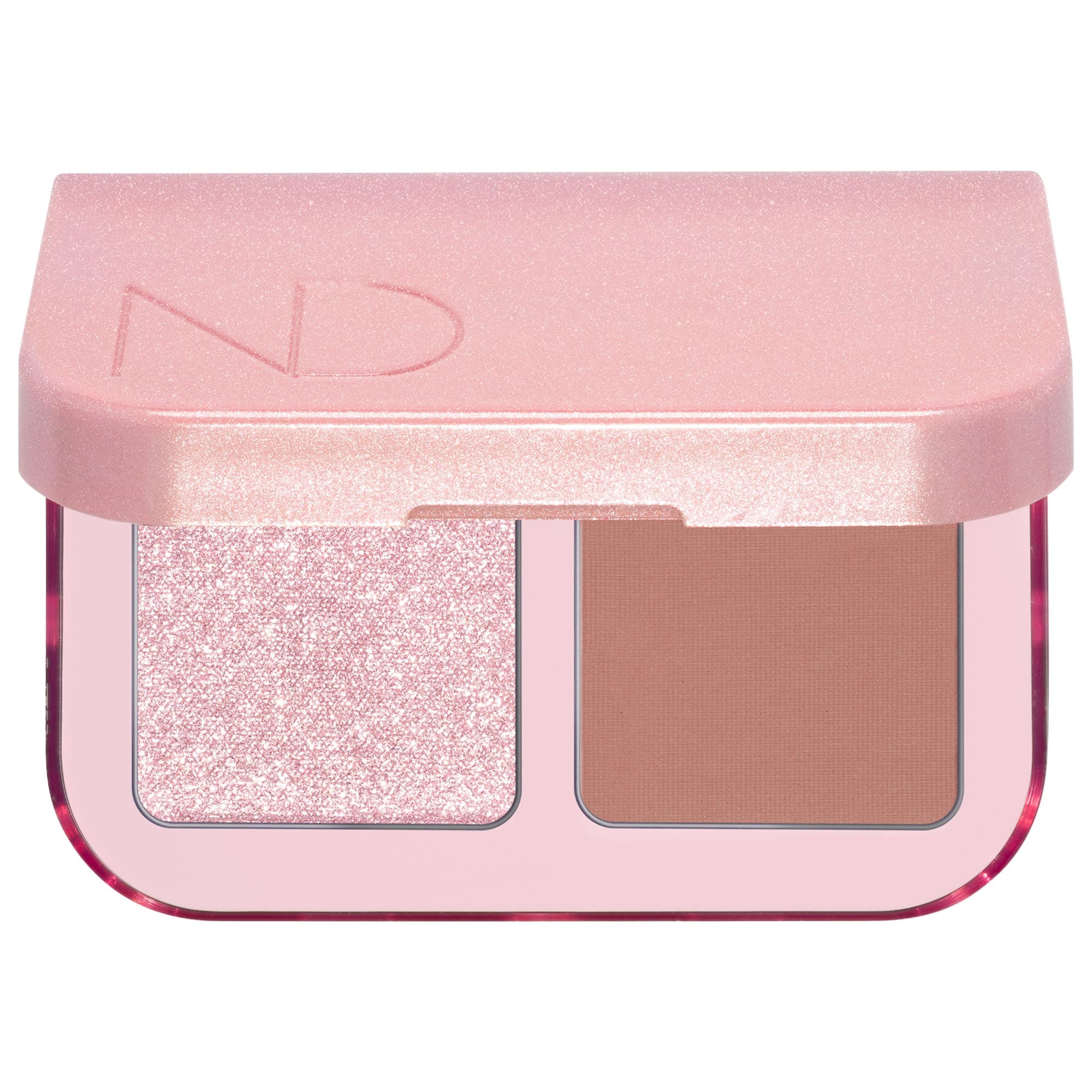 Essential Eyeshadow Duo - Mia (sparkling Wet Effect Icy Pink)/transition (matte Light-Medium Nude)