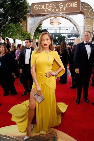 <p>At NBC's 73rd Annual Golden Globe Awards. </p>