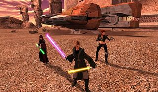 Star Wars: Knights of the Old Republic gameplay