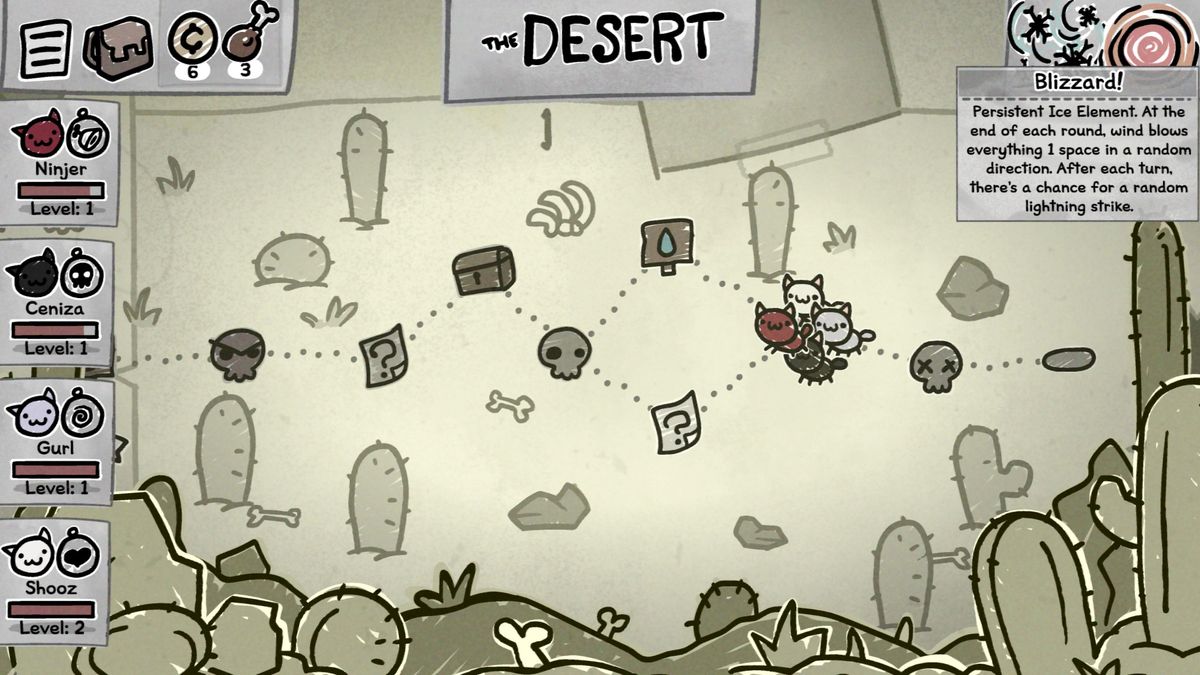 Mewgenics desert survival tips | GamesRadar+