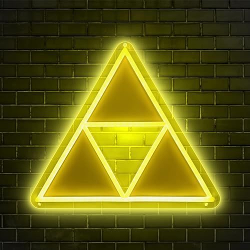 Triforce Led Gaming Neon Sign